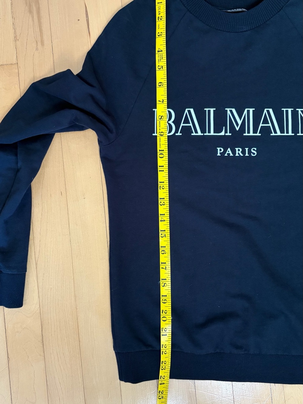 Balmain Logo Top w/ COA - Picture 8 of 11